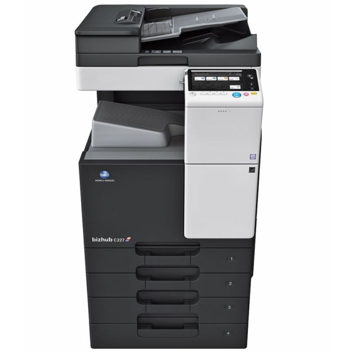 Konica Minolta bizhub C227 MFP farbig A4 USB LAN