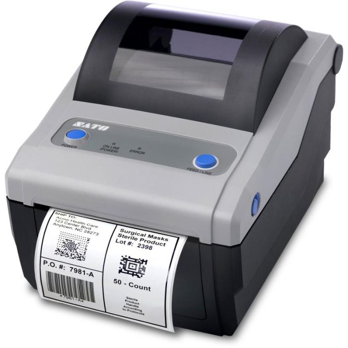 Sato CG408DT-LAN Etikettendrucker - Thermodirekt 203 x 203 DPI Sato CG408DT-LAN Etikettendrucker - Thermodirekt 203 x 203 DPI