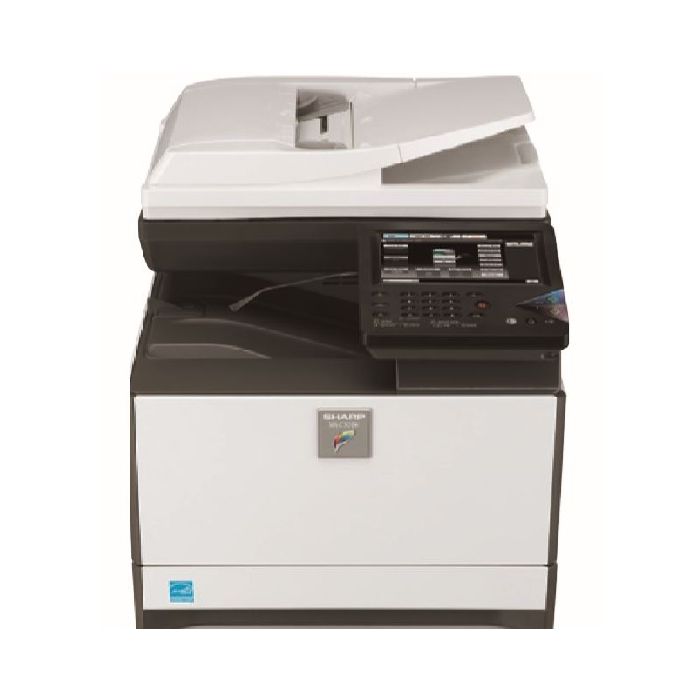 Sharp MX-C301W MFP 4-in-1 Farbig A4 USB LAN WLAN Duplex Fax Sharp MX-C301W MFP 4-in-1 Farbig A4 USB LAN WLAN Duplex Fax