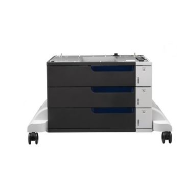 HP CE725A Papierzuführung für 3 x 500 Blatt mit Unterstand